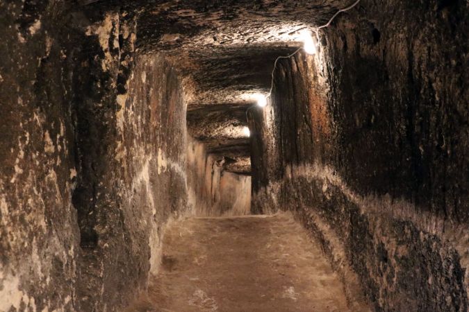 Tarihi Gaziantep Kalesi'nin altındaki tüneller de turizme açılacak 3