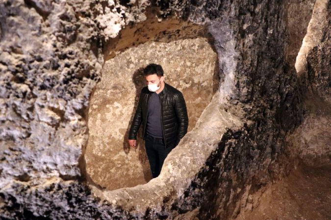 Tarihi Gaziantep Kalesi'nin altındaki tüneller de turizme açılacak 5
