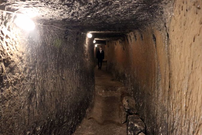 Tarihi Gaziantep Kalesi'nin altındaki tüneller de turizme açılacak 7