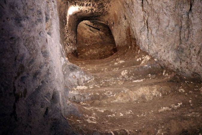 Tarihi Gaziantep Kalesi'nin altındaki tüneller de turizme açılacak 9