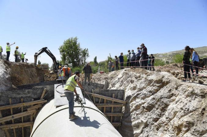 DSİ Genel Müdürü Yıldız, Gaziantep ve Kahramanmaraş'ta devam eden sulama inşaatlarını inceledi: 3