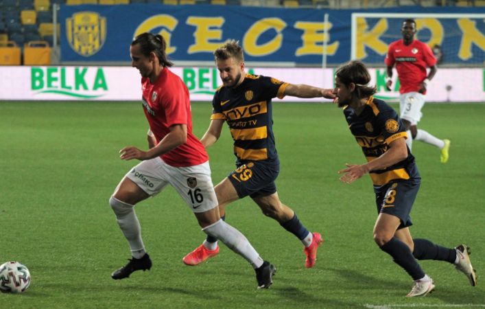 Maçtan Kareler...Süper Lig: MKE Ankaragücü: 0 - Gaziantep FK: 1 (Maç sonucu) 9