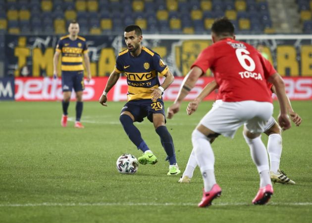 Maçtan Kareler...Süper Lig: MKE Ankaragücü: 0 - Gaziantep FK: 1 (Maç sonucu) 11