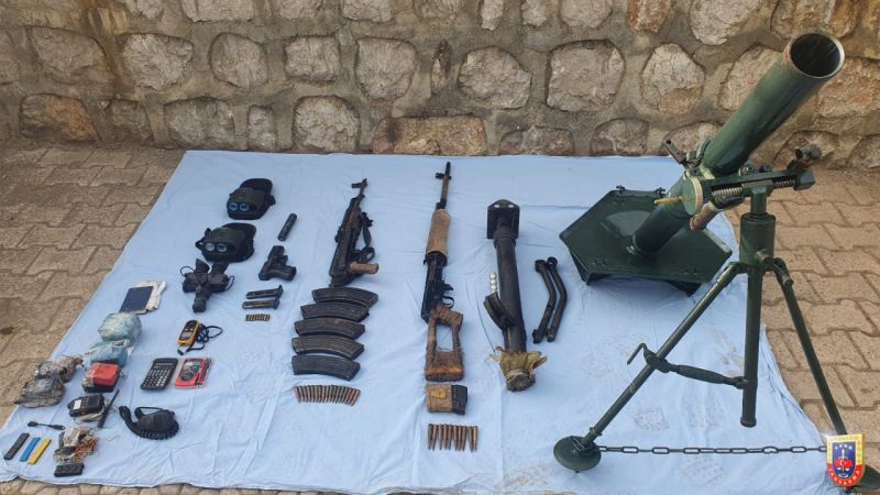 Şırnak'ta Eren-Cudi Besta operasyonunda teröristlere ait silah ve mühimmat ele geçirildi 1