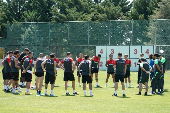 Gaziantep FK, Hatayspor maçı hazırlıklarına başladı 1
