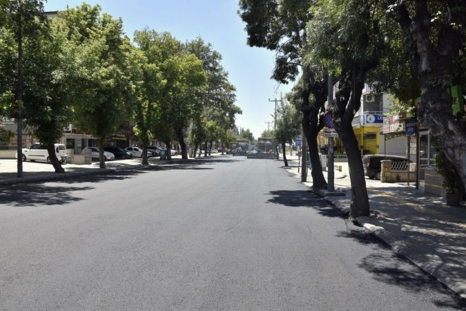 Büyükşehir, Ordu Caddesi’nin asfaltını yeniledi 3
