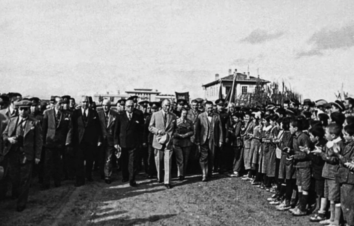 Atatürk'ün arşivden çıkan fotoğrafları 11