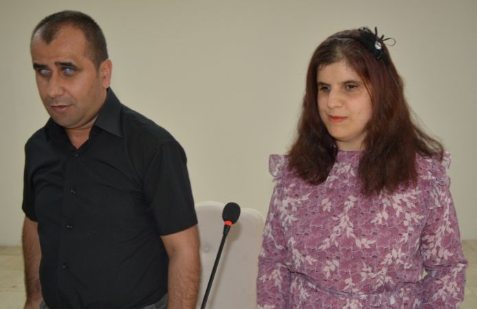 Mutlu Haber: Gaziantep'te görme engelli çift, aşklarını nikahta şarkılar söyleyerek dile getirdi 2