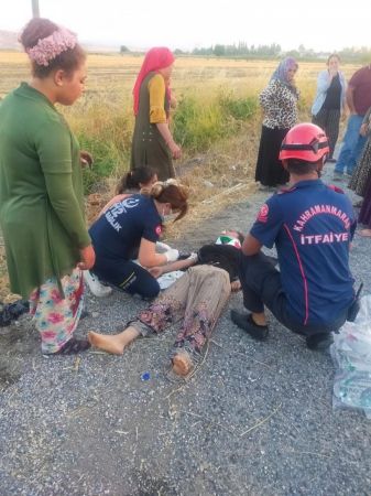 Son Dakika: Facia Gibi Kaza!  Tarım işçilerini taşıyan Gaziantep plakalı minibüs  Kahramanmaraş'ta devrildi: 1 ölü, 15 yaralı 11