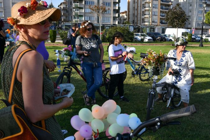 Foto Haber: Gaziantep'te "Süslü Kadınlar Bisiklet Turu" düzenlendi 13