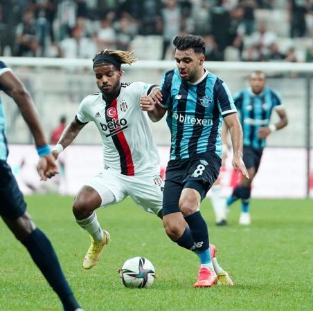 Foto Haber: Süper Lig: Beşiktaş: 2 - Adana Demirspor: 0 (İlk yarı) 12