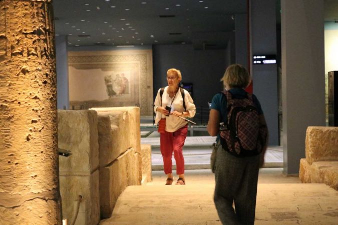 Foto Haber...Gaziantep Mozaik Müzesine Turistlerden Yoğun İlgi 2