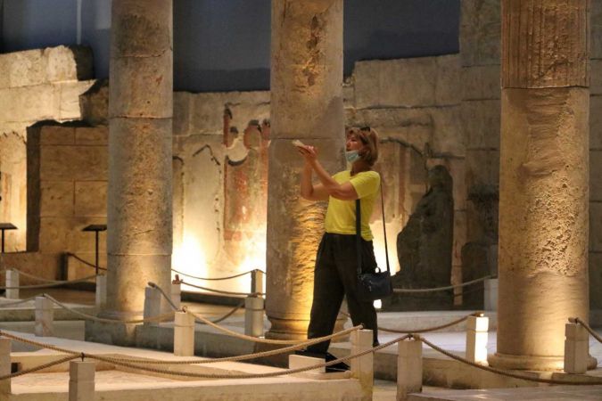 Foto Haber...Gaziantep Mozaik Müzesine Turistlerden Yoğun İlgi 3