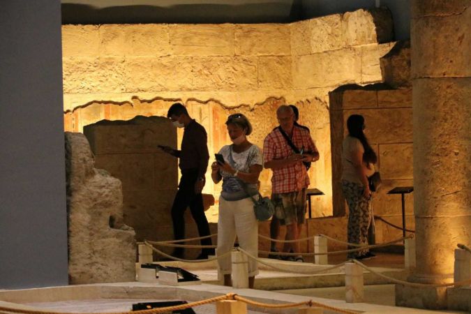 Foto Haber...Gaziantep Mozaik Müzesine Turistlerden Yoğun İlgi 4