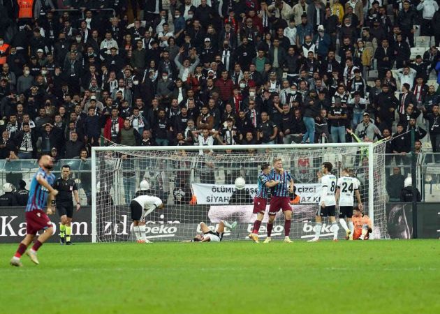 Foto Haber:Spor Toto Süper Lig: Beşiktaş: 1 - Trabzonspor: 2 (Maç sonucu) 15