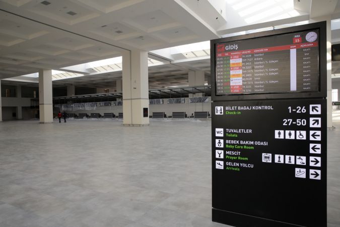Foto Haber: 25 Aralık'ta Açılıyor... Gaziantep Havalimanı yeni terminal binasıyla 6 milyon yolcuya hizmet verecek 14