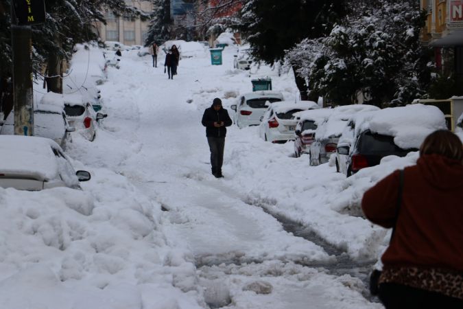 Foto Haber: Gaziantep'te kar yağışı manzaraları 4