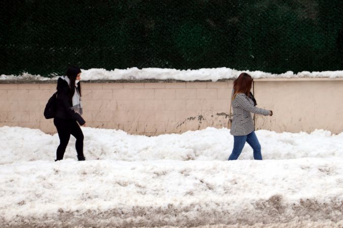 Foto Haber: Gaziantep'te kar yağışı manzaraları 9