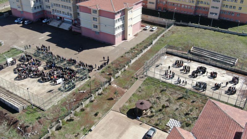 Foto Haber: Gaziantep'te ve çevre illerdeki okullarda deprem tatbikatı yapıldı 1