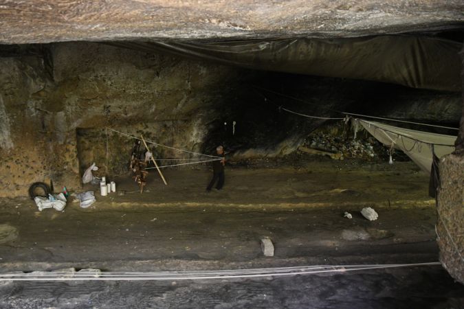 Gaziantep'te yaklaşık 60 yıldır mağarada kendir üretiyor...Gaziantep'in Unutulan El Emeği Mesleği 16