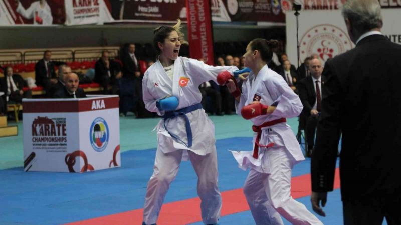 57. Avrupa Büyükler Karate Şampiyonası, Gaziantep’te final müsabakalarıyla devam ediyor. 2