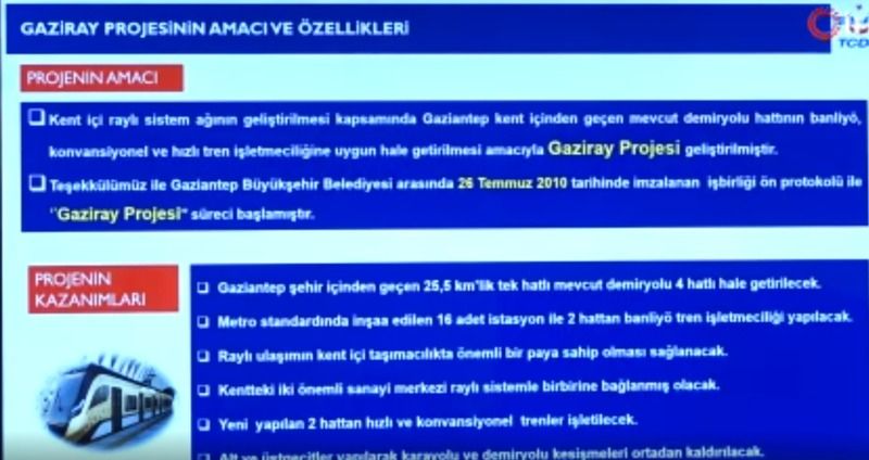 Gaziantep'e Gaziray'la Metro Geldi....Gaziantep Gaziray'da Sona Gelindi...Gaziray Gaziantep'te Trafik Sorunu Çözüldü! 5 kilometresi Yerin Atında 5