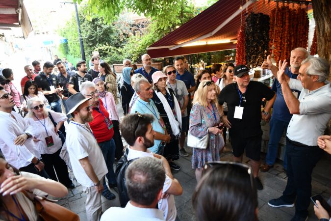 Gaziantep'te Kültür ve Turizm Bakanlığı ile Büyükşehir Belediyesi iş birliğiyle düzenlenen 7. Uluslararası Turizm Filmleri Festivali için yurt dışından gelen katılımcılar Gaziantep'i gezdi 9