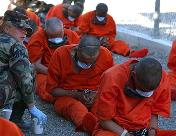 Yeryüzündeki Cehennem: Guantanamo! Dünyanın en kötü hapishanesi Guantanamo'nun ilk kez yayınlanan fotoğrafları 13