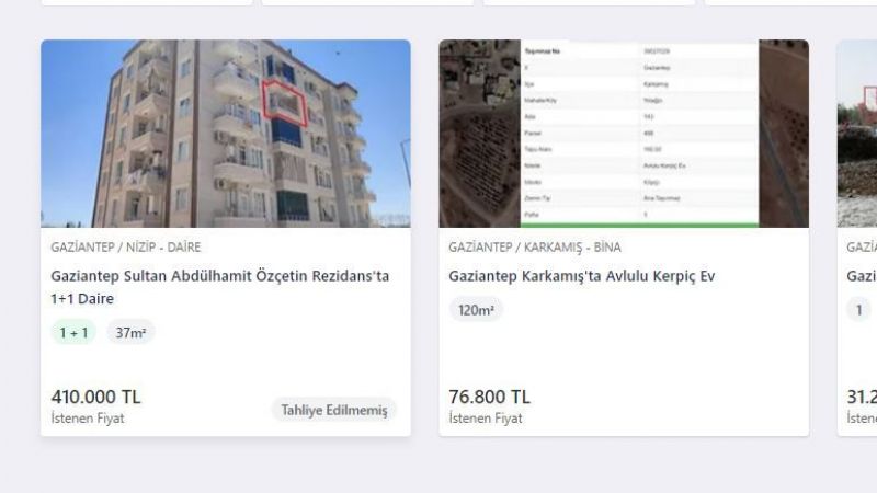 Gaziantep Nizip'te Bulunan Rezidans Dairesi, Fiyatı İle Şaşırttı! Garanti BBVA İhale Şartlarını Açıkladı! 2