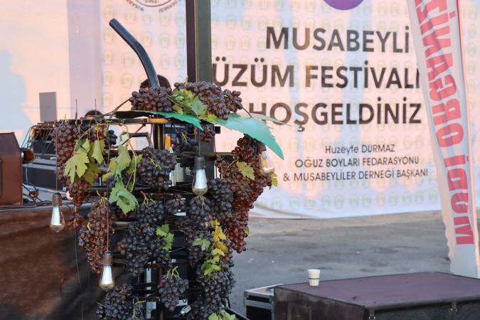 Kilis'te 7. Musabeyli Üzüm Festivali düzenlendi 6