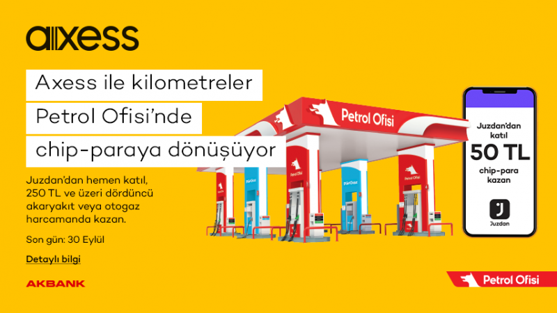 Axess Sahipleri Petrol Ofisi Yakıt Alımlarında 50 TL Kazanıyor! Kampanyaya Son Katılım Tarihi Açıklandı! 3