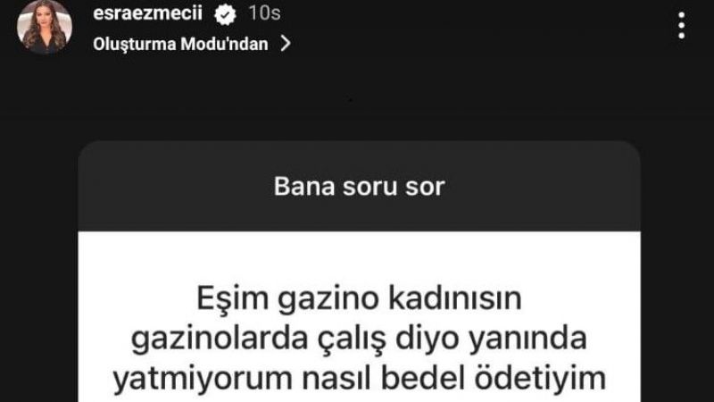 Uzman Psikolog Esra Ezmeci, sosyal medyayı salladı: Eşinin gazinolarda çalışmasını isteyen adam, tepkilere sebep oldu! 2