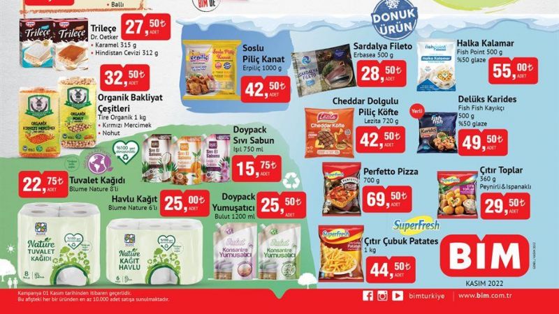 BİM’in Salı İndirimleri İçin Beklenen Katalog Yayınladı! Tuvalet Kağıtları Sadece 22,75 TL’ye Satılacak! İşte 1 Kasım 2022 BİM Aktüel Ürün Kataloğu… 3