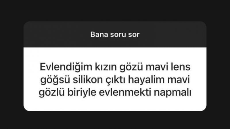 Mavi Gözlü Bir Kadın İle Evlendiğini Düşünen Adam, Hayal Kırıklığını Anlattı! “Gözleri Lens, Göğüsleri Silikon Çıktı!” Esra Ezmeci, Sosyal Medya Kullanıcısına Resmen Yol Gösterdi! 3