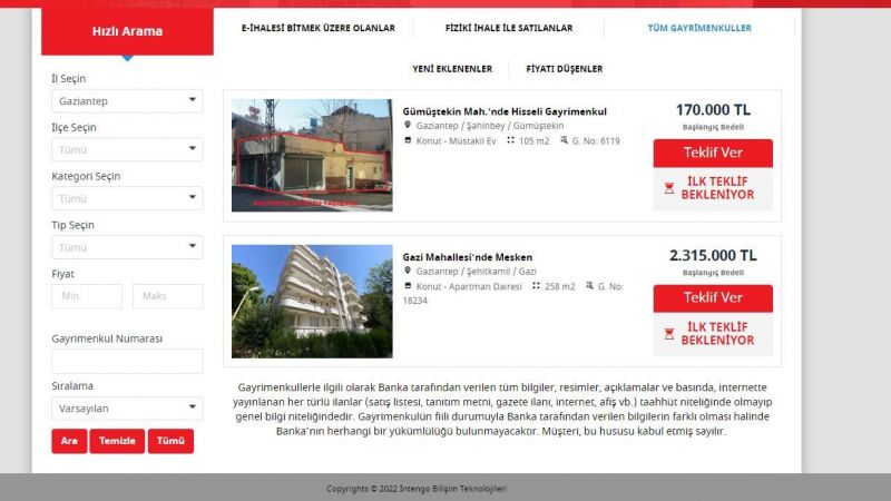 Gaziantep'te Uygun Fiyatlı Gayrimenkul Arayanların Ağızları Bir Karış Açıkta Kaldı! Kamu Bankası Müstakil Evi 170 Bin TL'den Satışa Çıkardı! 4