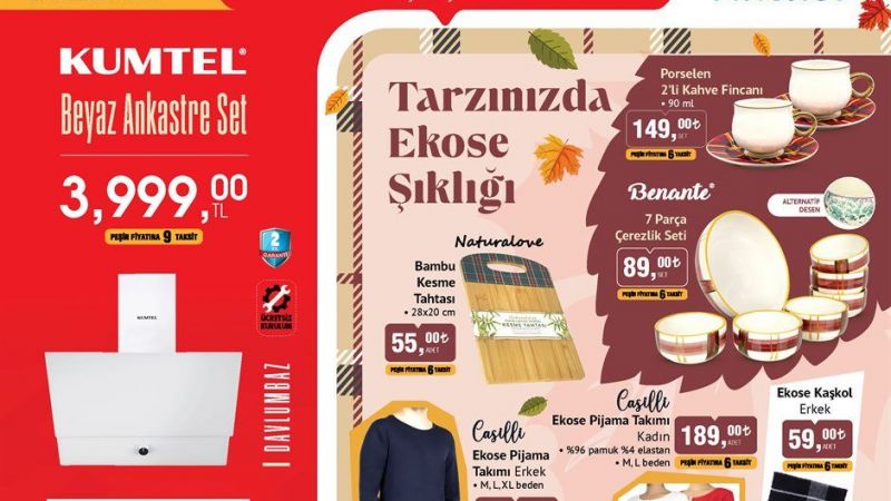 18 Kasım Cuma BİM İndirimli Ürün Kataloğu Yayınlandı! Zincir Market Çocukları Ve Yetişkinleri Sevindirecek! Oyuncaklar, Mutfak Gereçleri, Tekstil Ürünleri Dip Fiyatlara İndirildi! 4