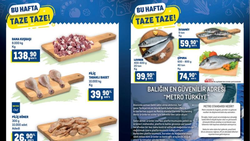 Gaziantepliler Metro Markete AKIN EDECEK! 15- 21 Aralık GAZİANTEP Metro Market Güncel Aktüel Ürün Kataloğu Yayınlandı! Kırmızı Et, Tavuk Eti, Balık ve Meyve- Sebze Fiyatları Dibe Çekildi! 3