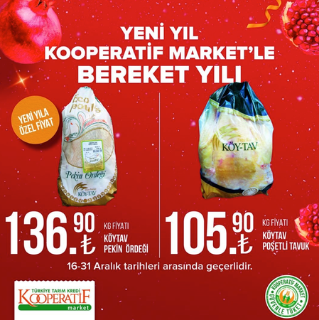 Gaziantep'te Yeni Yıl İndirimlerini Duyan Vatandaşlar Tarım Kredi Marketlere Akın Edecek! Tarım Kredi yeni yıl öncesi sürpriz indirimlerle geldi! Tarım Kredi Marketleri yeni yıl kampanyasında hangi ürünlerde indirim yap 5