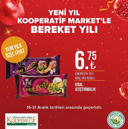 Gaziantep'te Yeni Yıl İndirimlerini Duyan Vatandaşlar Tarım Kredi Marketlere Akın Edecek! Tarım Kredi yeni yıl öncesi sürpriz indirimlerle geldi! Tarım Kredi Marketleri yeni yıl kampanyasında hangi ürünlerde indirim yap 16
