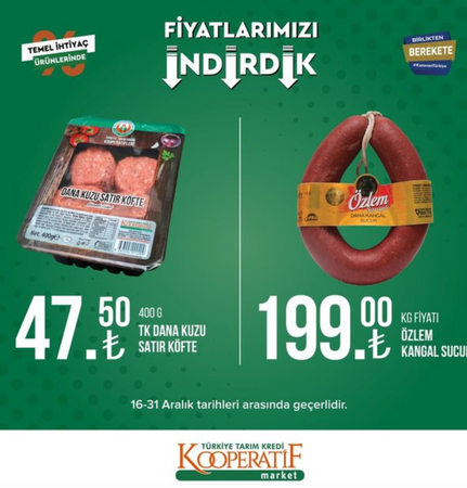 Gaziantep'te Yeni Yıl İndirimlerini Duyan Vatandaşlar Tarım Kredi Marketlere Akın Edecek! Tarım Kredi yeni yıl öncesi sürpriz indirimlerle geldi! Tarım Kredi Marketleri yeni yıl kampanyasında hangi ürünlerde indirim yap 13