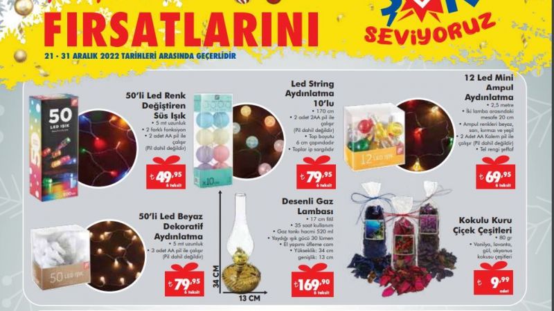 Gaziantep Şok Market'e Akın Edecek!  Yılın Son İndirimleri! Sofralarınız Şenlenecek! Bu Fırsatlar Bir Daha Ayağınıza Gelmez! 3