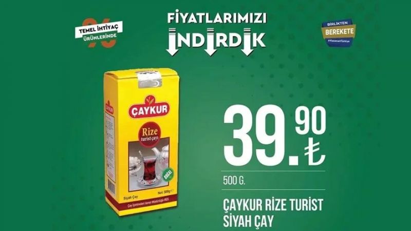 Gaziantepliler Tarım Kredi Markete KOŞACAK! Tarım Kredi Markette DEV İNDİRİMLER... Çaykur Çaylar 39,90 TL’ye; Tuvalet Kağıtları Ve Kağıt Havlular 89,90 TL’ye Düştü! Kaçırmayın 3