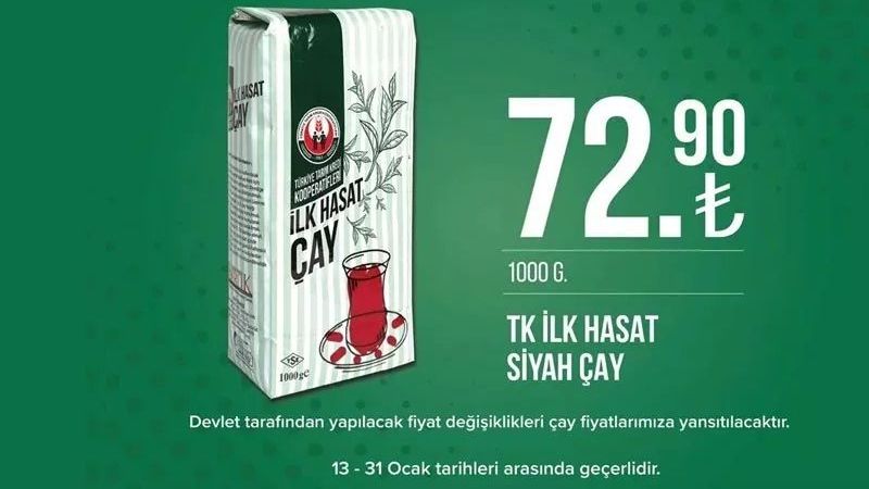 Gaziantepliler Tarım Kredi Markete KOŞACAK! Tarım Kredi Markette DEV İNDİRİMLER... Çaykur Çaylar 39,90 TL’ye; Tuvalet Kağıtları Ve Kağıt Havlular 89,90 TL’ye Düştü! Kaçırmayın 4