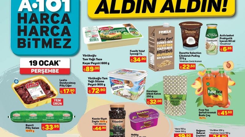 Gaziantep A101 Rafları İndirimle Doldu Taştı! Kaşar Peynirleri 89 TL’ye, Bebek Bezleri 169 TL’ye, Salamlar 33,95 TL’ye Düştü! 4