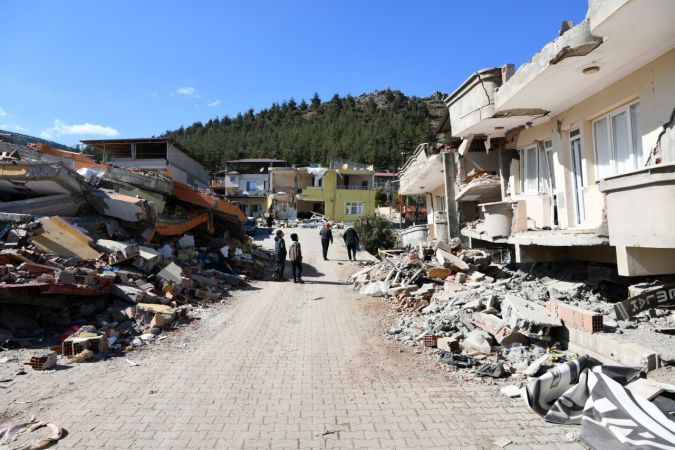 Kahramanmaraş merkezli depremlerden etkilenen Gaziantep 1