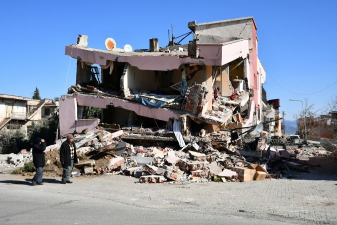 Kahramanmaraş merkezli depremlerden etkilenen Gaziantep 2