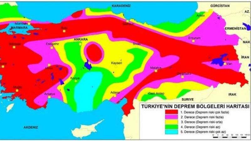 Deprem Haritası Kızarmaya Başladı! Uzman İsim Türkiye'de Deprem Açısından Riskli Olan O İlleri Duyurdu! 4