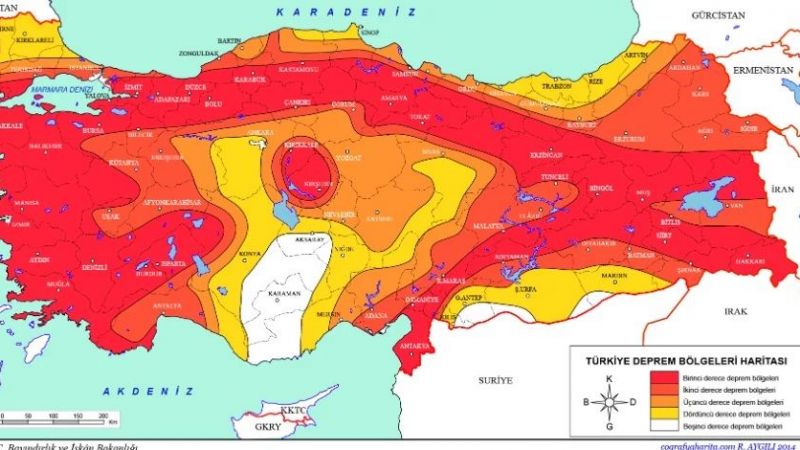 Deprem Haritası Kızarmaya Başladı! Uzman İsim Türkiye'de Deprem Açısından Riskli Olan O İlleri Duyurdu! 3