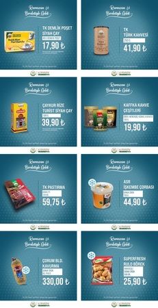 Tarım Kredi Kooperatif Market Ramazan bereketi! Ayçiçek yağı, şeker, un, pirinç fiyatlarında büyük indirim! Son 1 hafta… 1