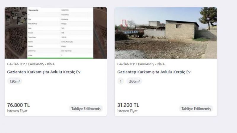 Gaziantep'te Satılık Gayrimenkul Fırsatı! Karkamış İlçesinde 266 Metrekarelik Alan 31 Bin TL'den Satışa Sunuldu! 3